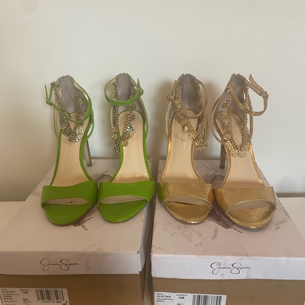 Women’s Size 12 Jessica Simpson Heels Bundle – Like New- Original Boxes